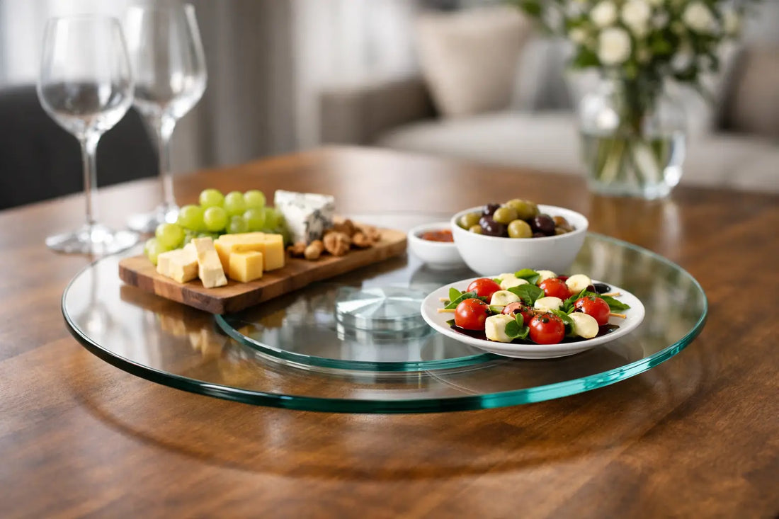 Why Choose a Handmade Glass Serving Turntable