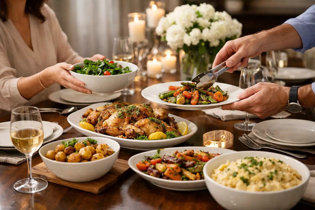 How to Serve Family Style Elegantly at Home