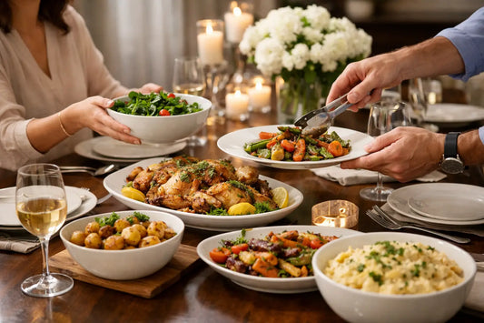 How to Serve Family Style Elegantly at Home