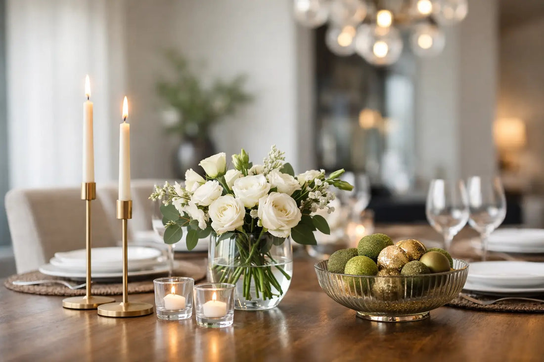 10 Elegant Dining Table Centerpiece Ideas