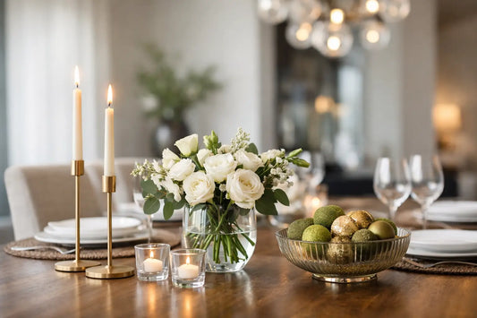10 Elegant Dining Table Centerpiece Ideas