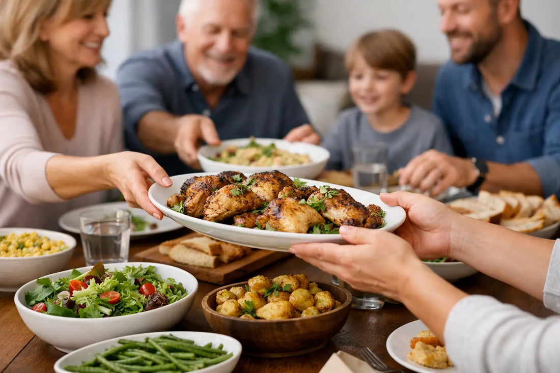 Family Style Serving That Feels Effortless