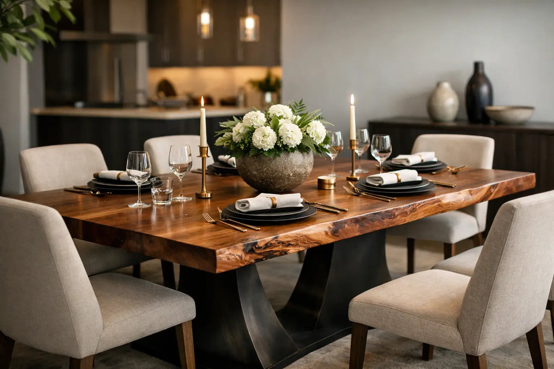A Premium Dining Table Upgrade That Works