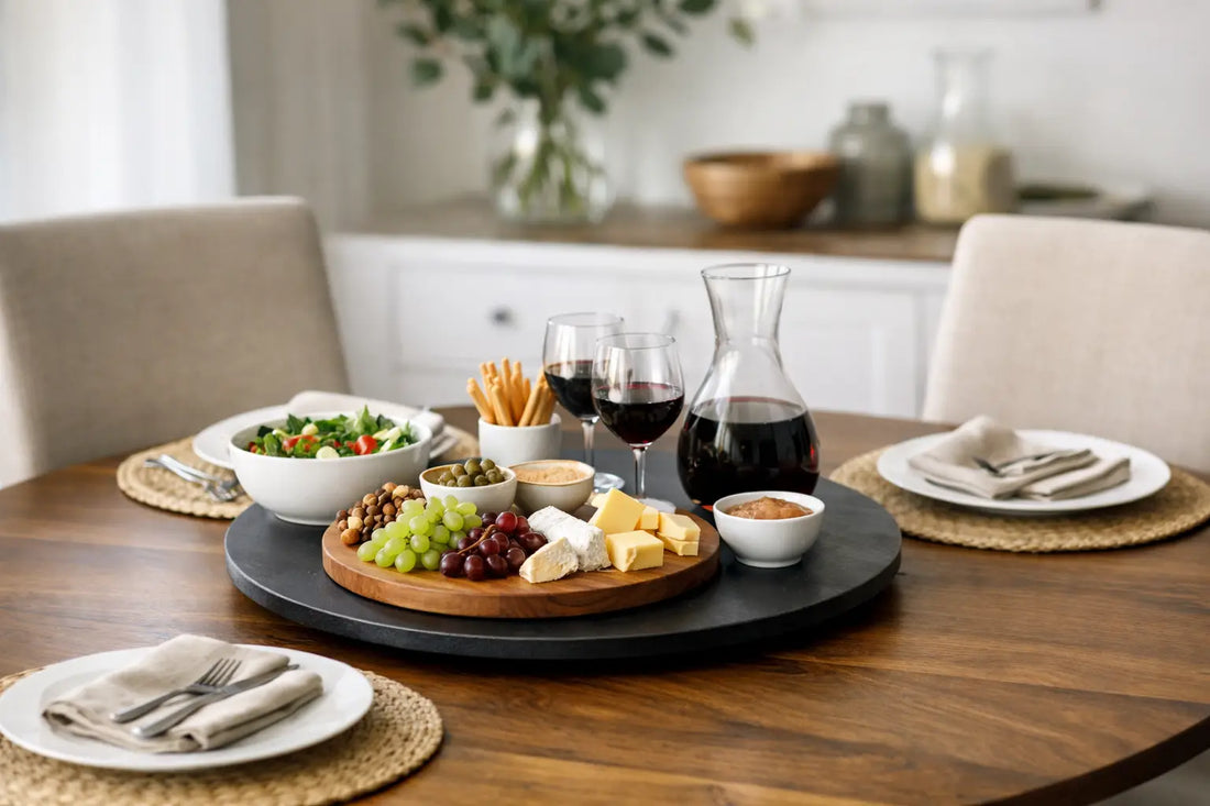 Why Use a Rotating Dining Centerpiece at Home?