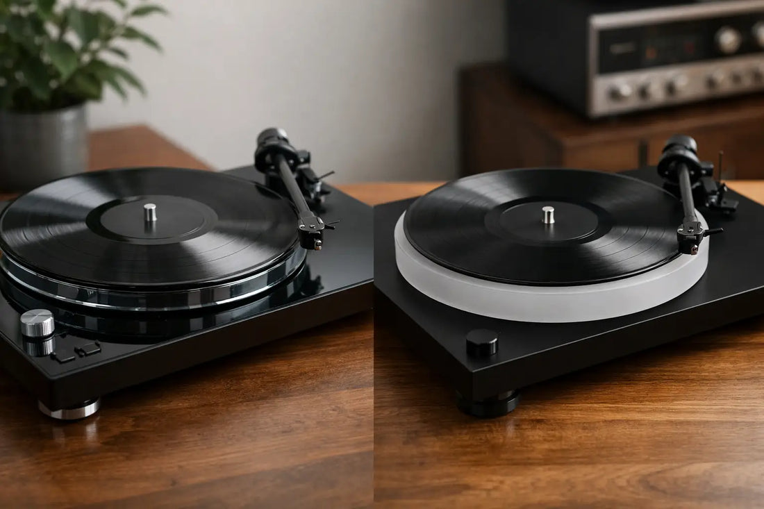 Tempered Glass vs Acrylic Turntable Compared