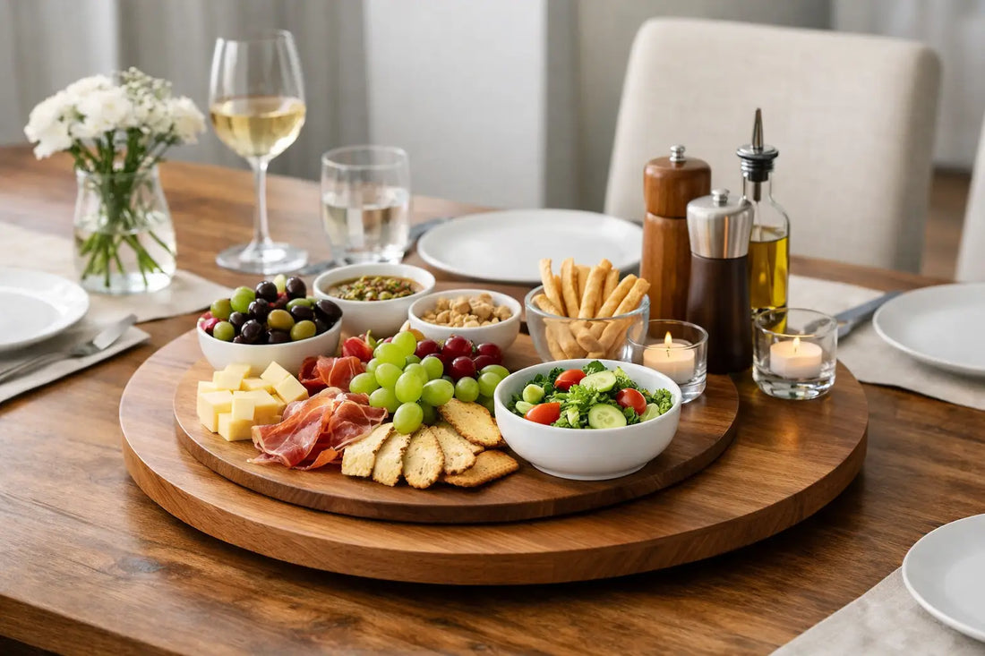 Table Turntable Centerpiece Ideas That Serve