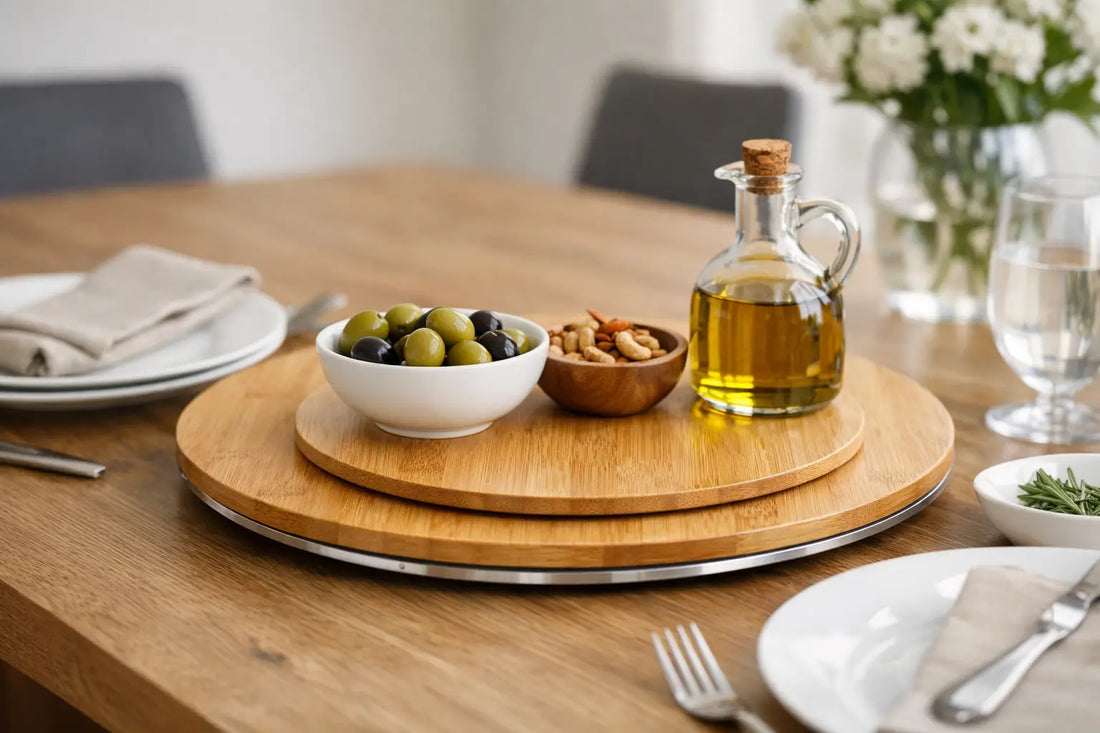 How a Silent Lazy Susan Bearing Changes Dining