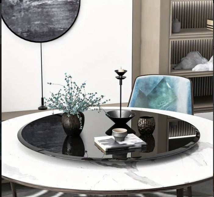 Exquisite Beveled Glass Lazy Susan™